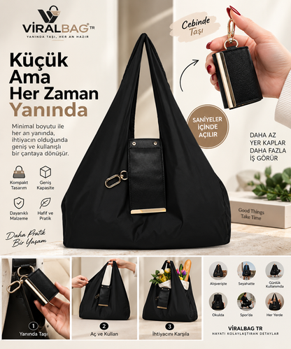 VİRALBAG TR KATLANABİLİR ÇANTA